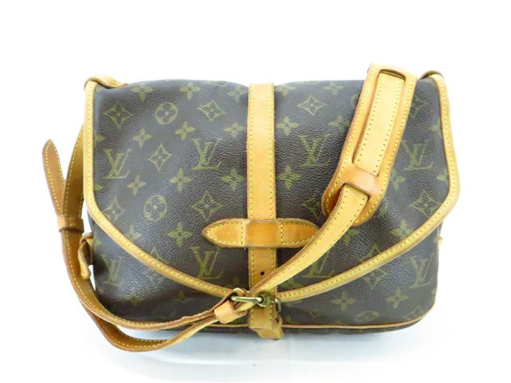 LOUIS VUITTON Bag Saumur Shoulder Monogram